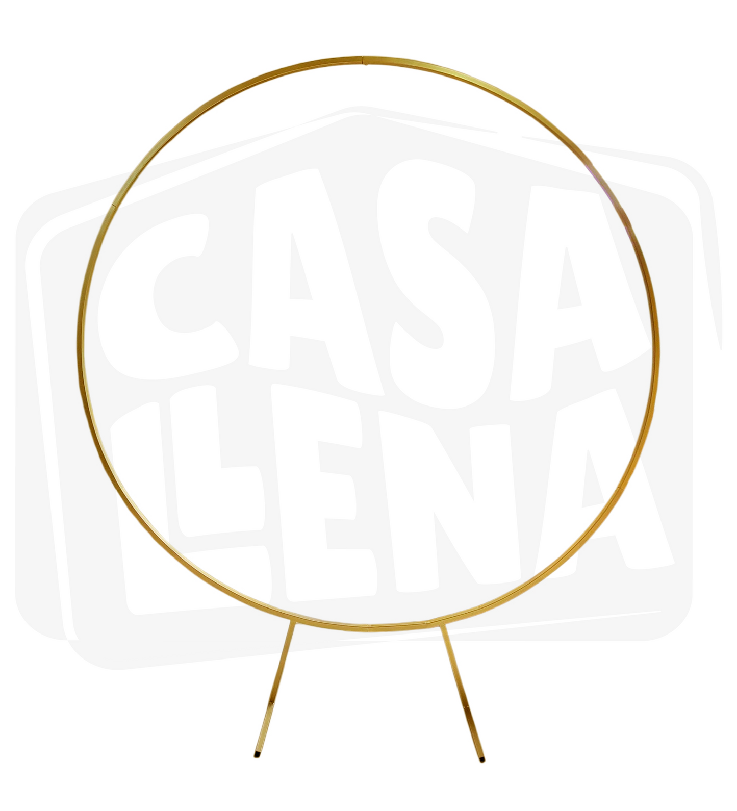 Aro Metálico Dorado para Decoración 2 Metros