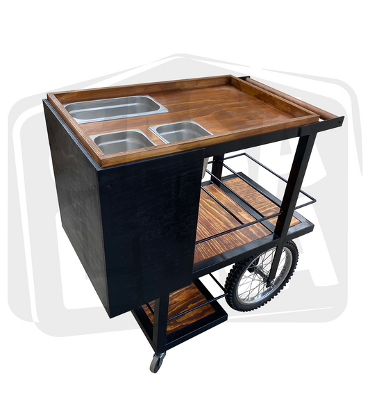 Carrito De Servicio / Mixologia Para Restaurantes, Bares, Cantinas, Eventos y Mas