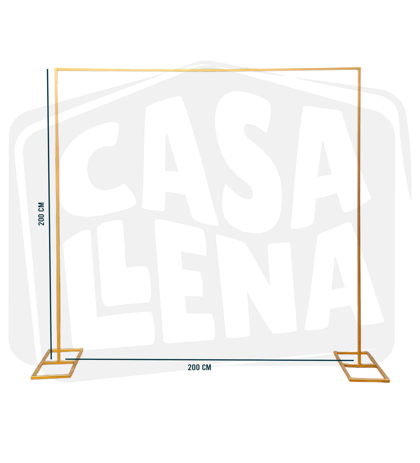Estructura Marco Para Decoración 2x2 Metros