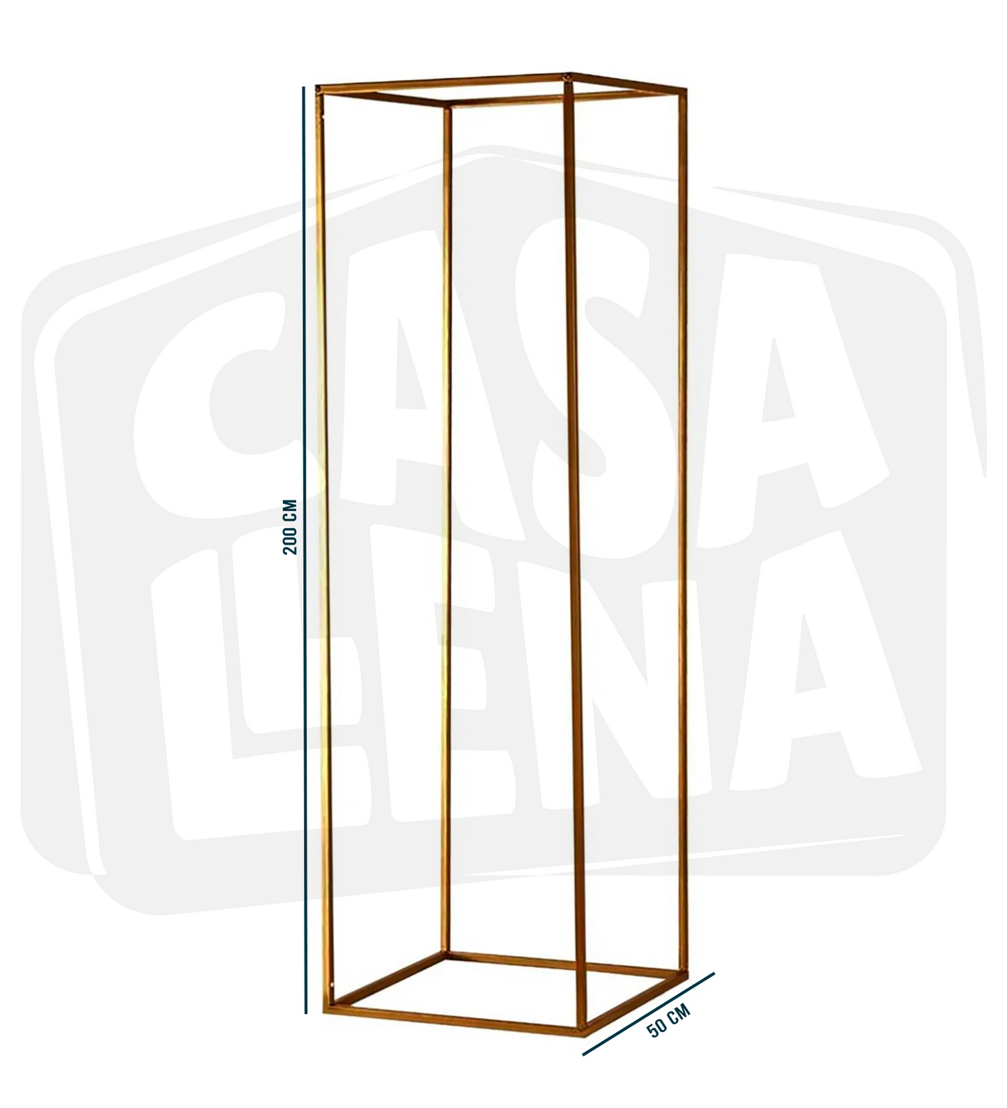 Estructura Torre 3D Vertical Para Decoración 2 Metros