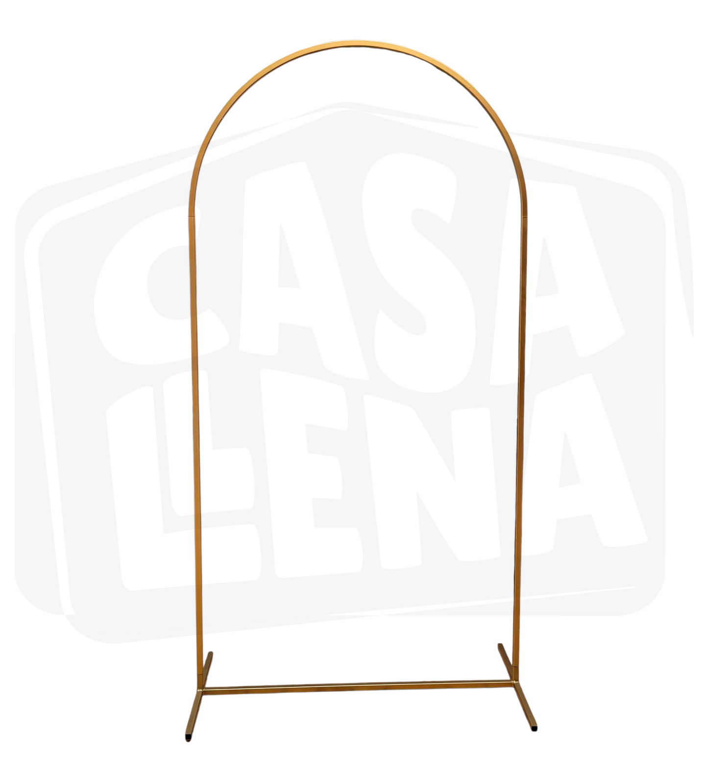 Mampara Decorativa Metálica Dorada Para Globos