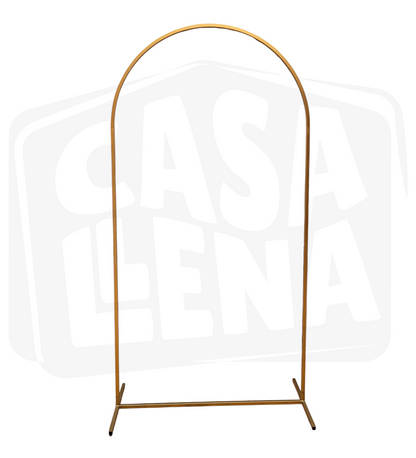 Mampara Decorativa Metálica Dorada Para Globos