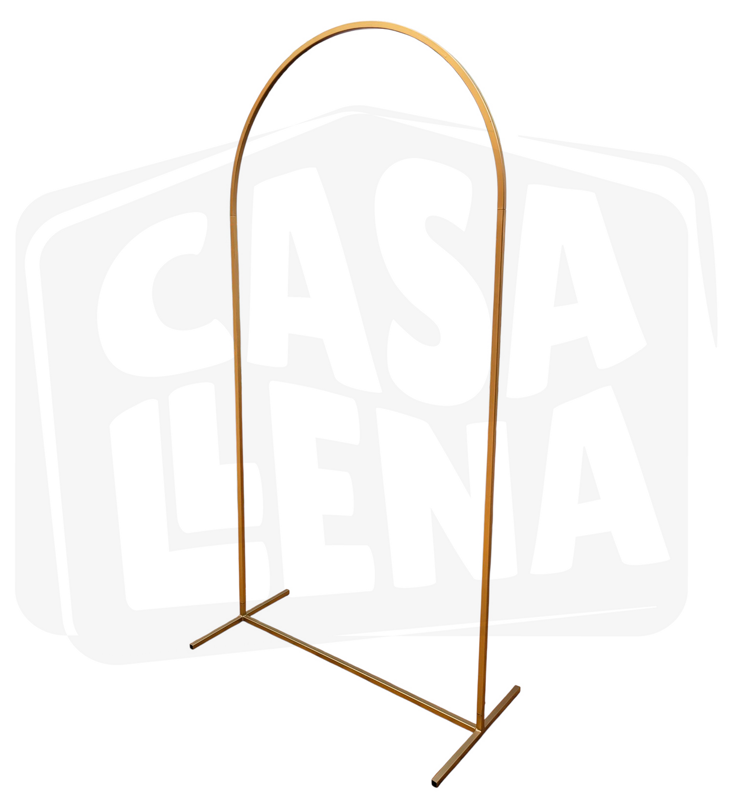 Mampara Decorativa Metálica Dorada Para Globos