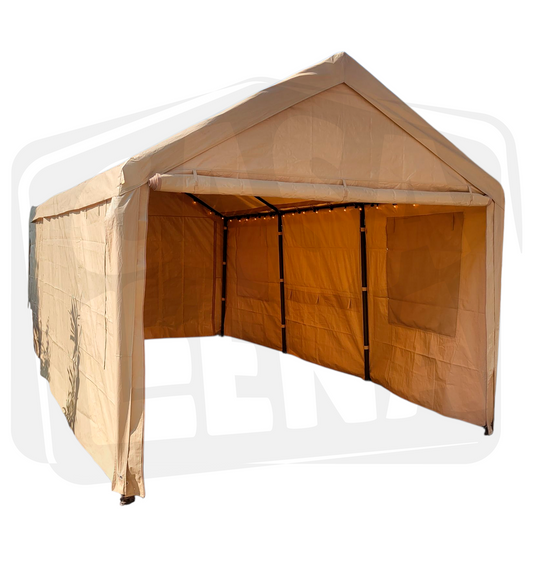 Toldo/carpa 3x6 m color beige