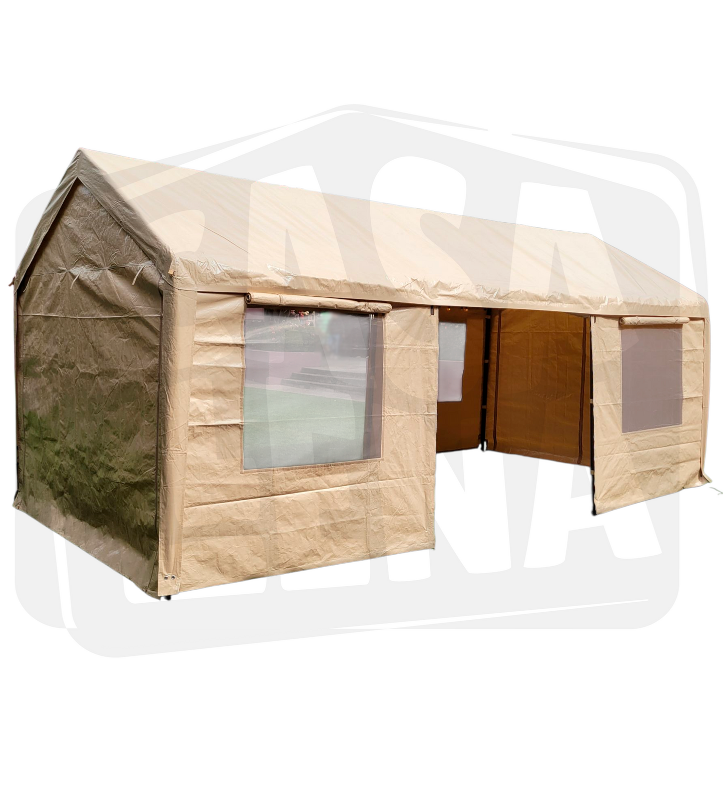 Toldo/carpa 3x6 m color beige