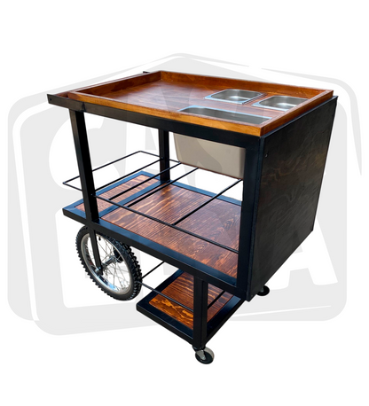Carrito De Servicio / Mixologia Para Restaurantes, Bares, Cantinas, Eventos y Mas